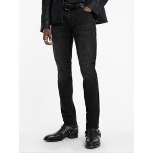 John Varvatos Men’s Skinny Fit Jeans Stretch Black 32x31